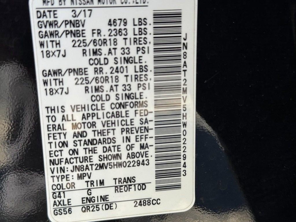 Used 2017 Nissan Rogue SL w/ SL Premium Package image 24