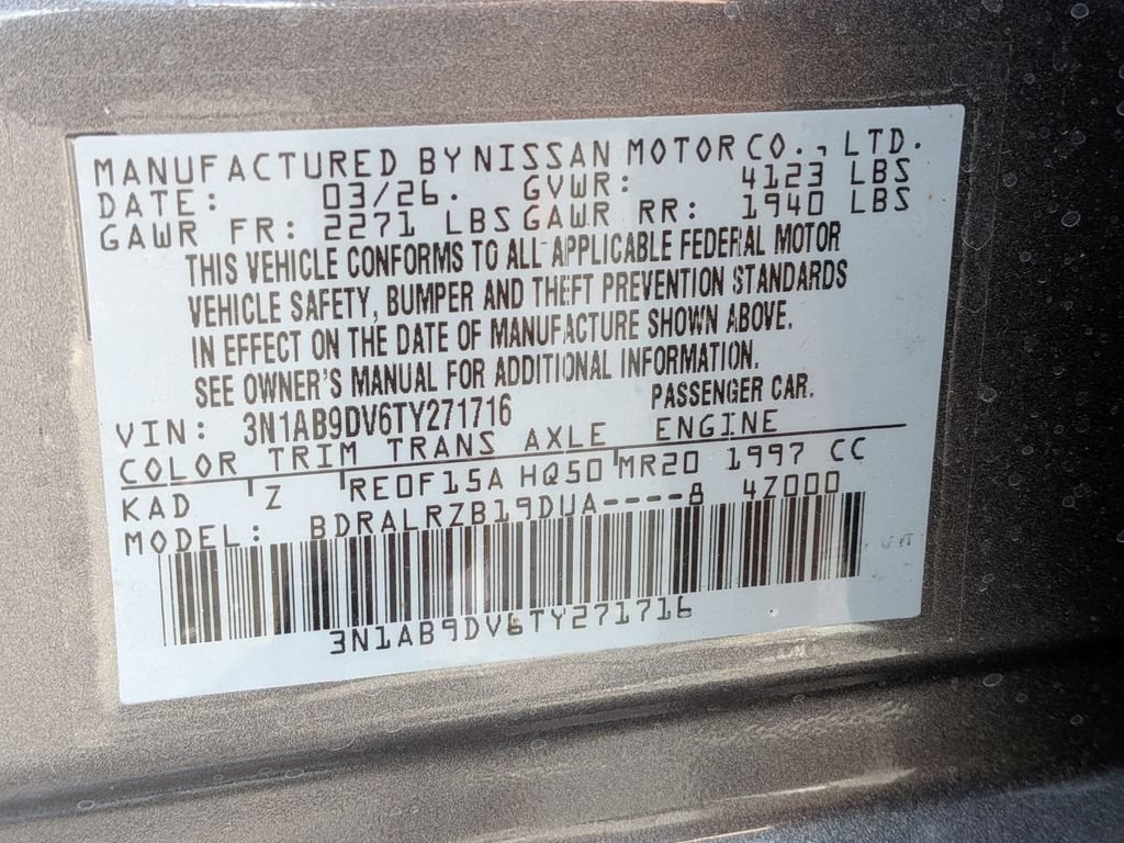 New 2026 Nissan Sentra SR FWD image 26