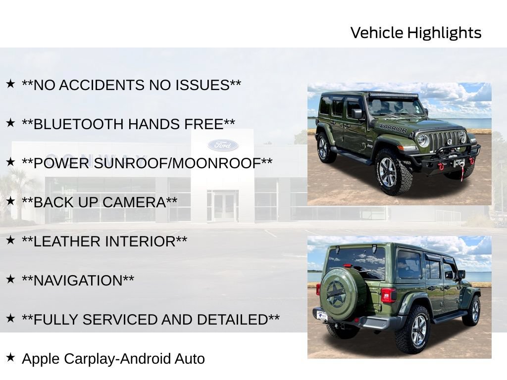 Used 2021 Jeep Wrangler Unlimited Sahara AWD/4WD image 6