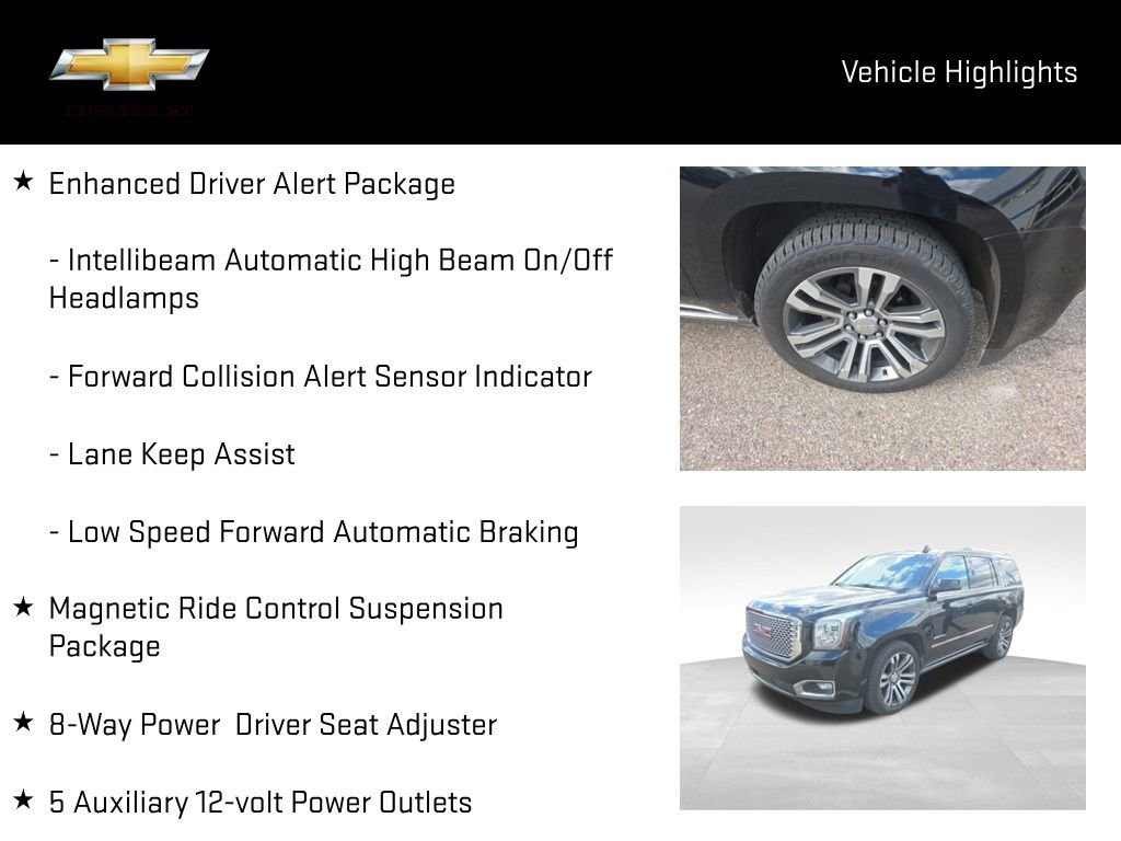 Certified 2017 GMC Yukon Denali w/ Open Road Package image 19