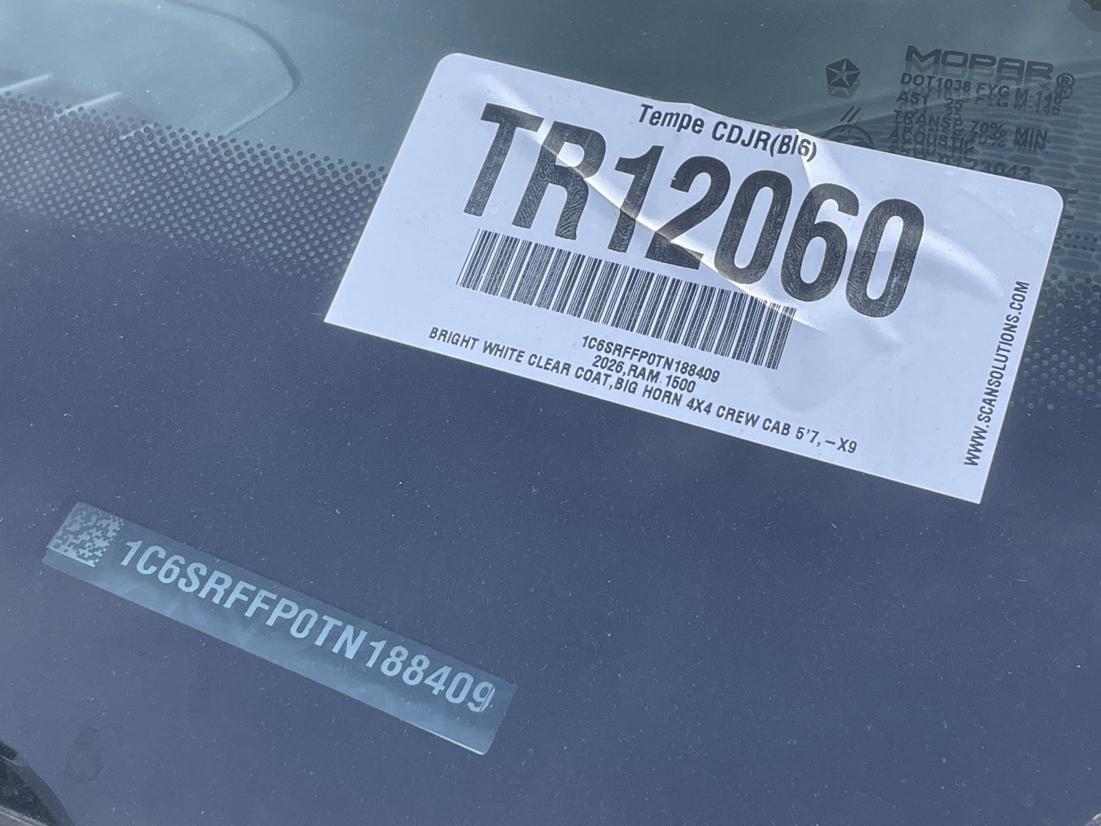 New 2026 RAM 1500 Big Horn AWD/4WD image 22