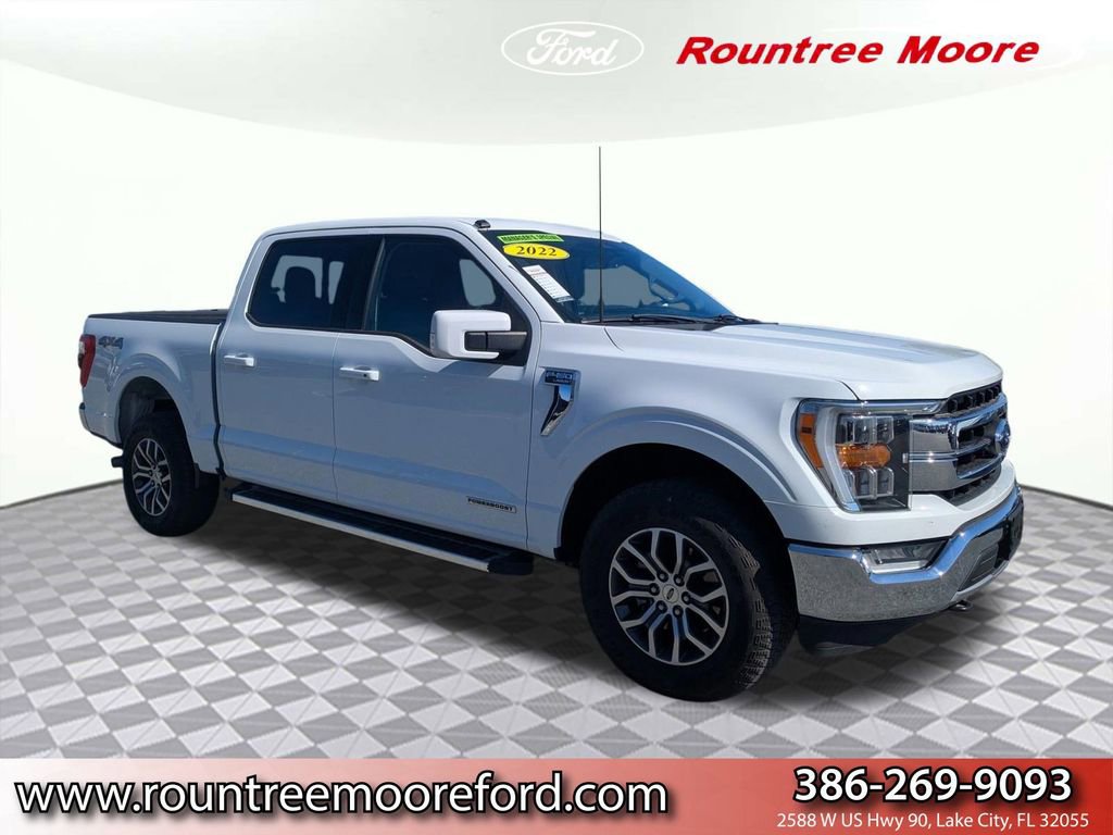 Used 2022 Ford F150 Lariat w/ Equipment Group 501A Mid image 1