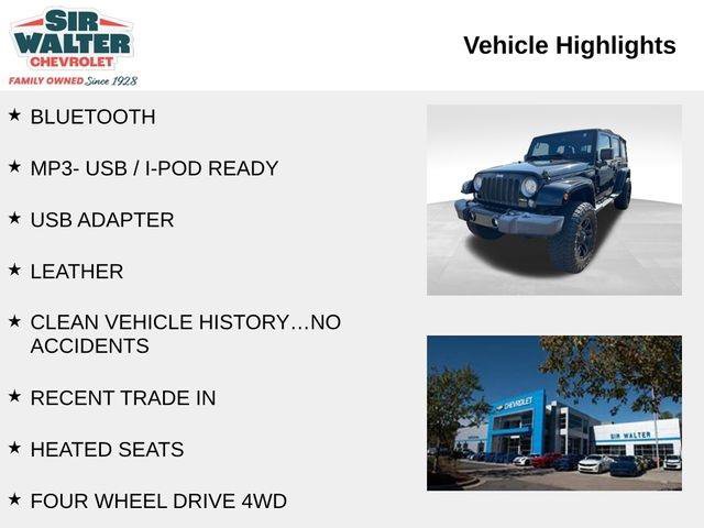 Used 2017 Jeep Wrangler Unlimited Sahara w/ Connectivity Group image 2