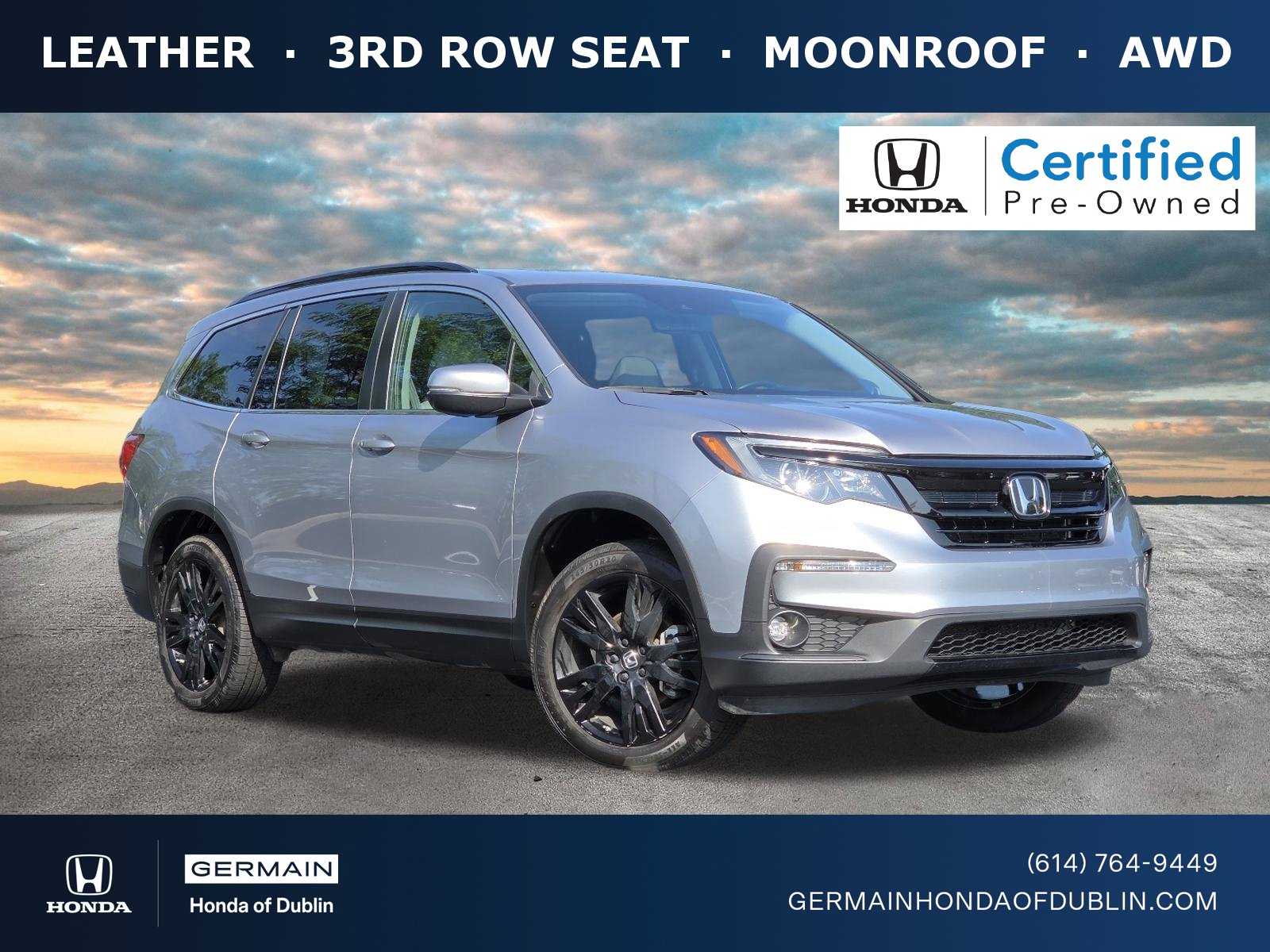 Certified 2022 Honda Pilot Special Edition image 1