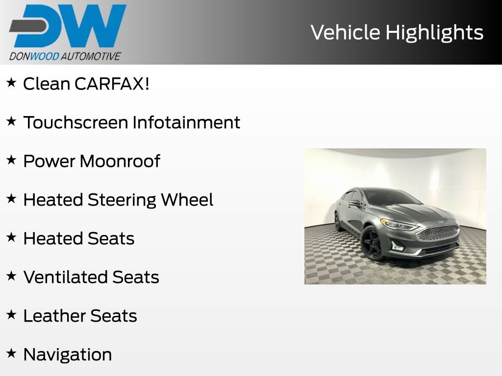 Used 2020 Ford Fusion Titanium AWD/4WD image 3