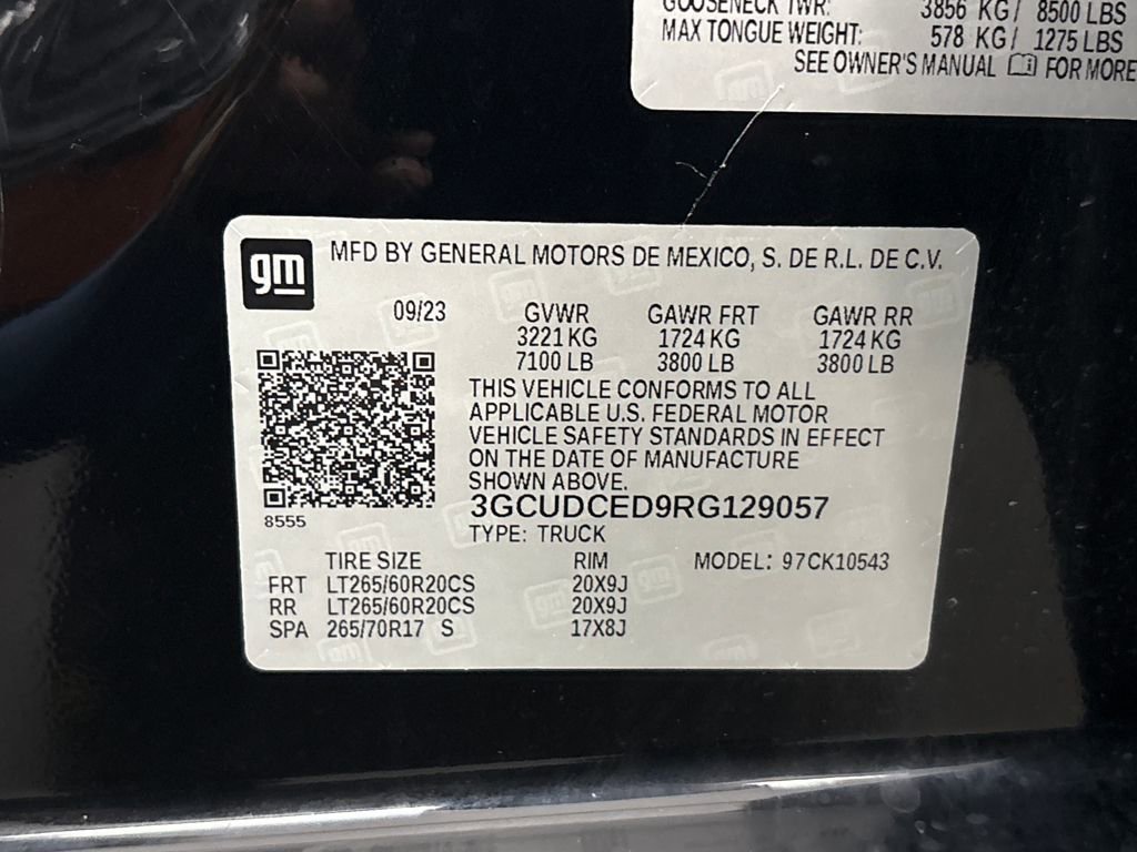 Used 2024 Chevrolet Silverado 1500 Custom Trail Boss image 30