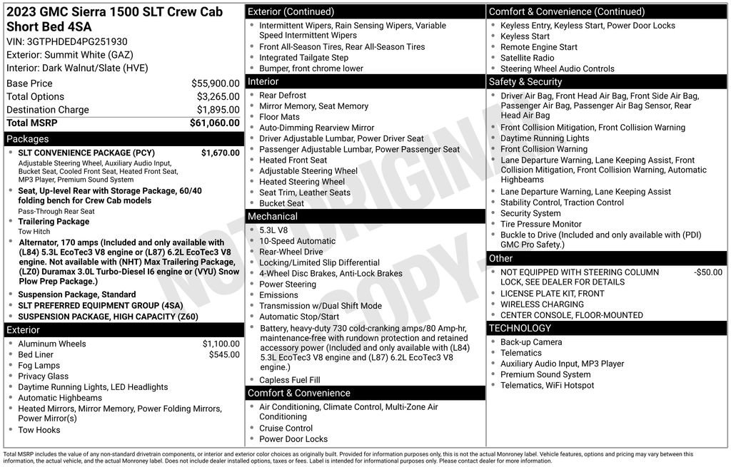 Certified 2023 GMC Sierra 1500 SLT w/ SLT Convenience Package image 25