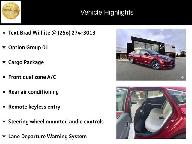 Used 2023 Hyundai Sonata Blue w/ Cargo Package image 6