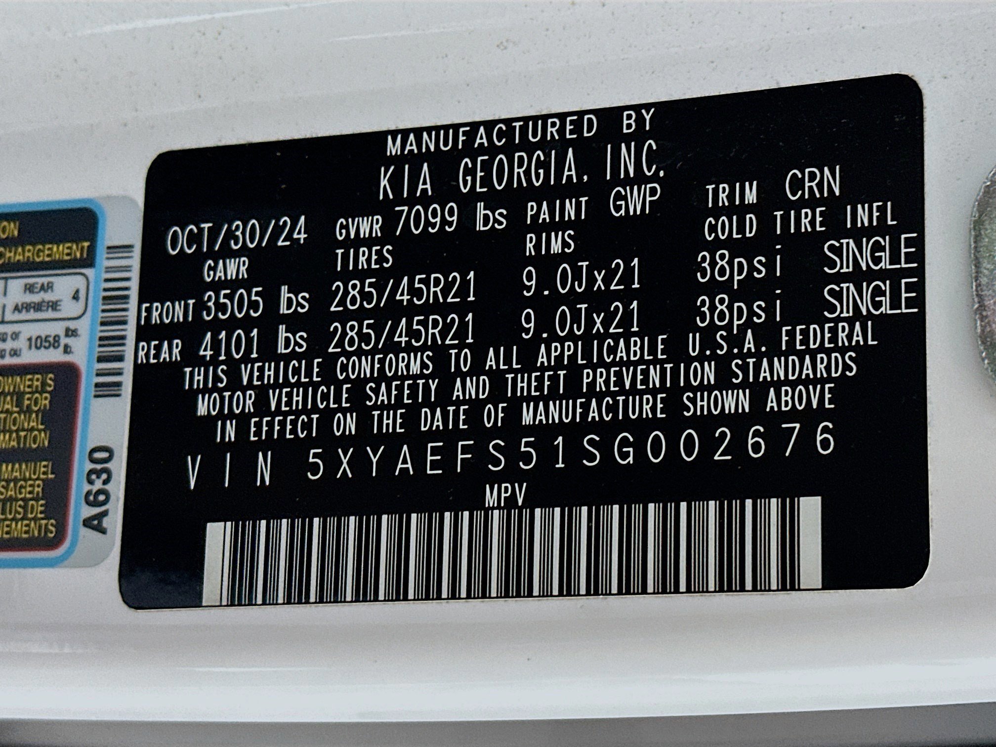 Used 2025 Kia EV9 GT-Line image 38