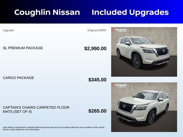 Certified 2023 Nissan Pathfinder SL w/ SL Premium Package AWD/4WD image 3
