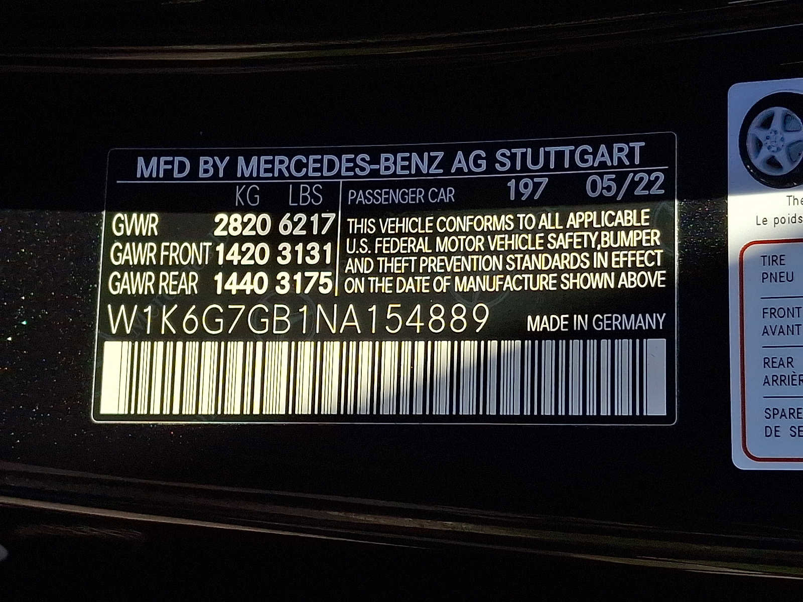 Certified 2022 Mercedes-Benz S 580 4MATIC Sedan image 24