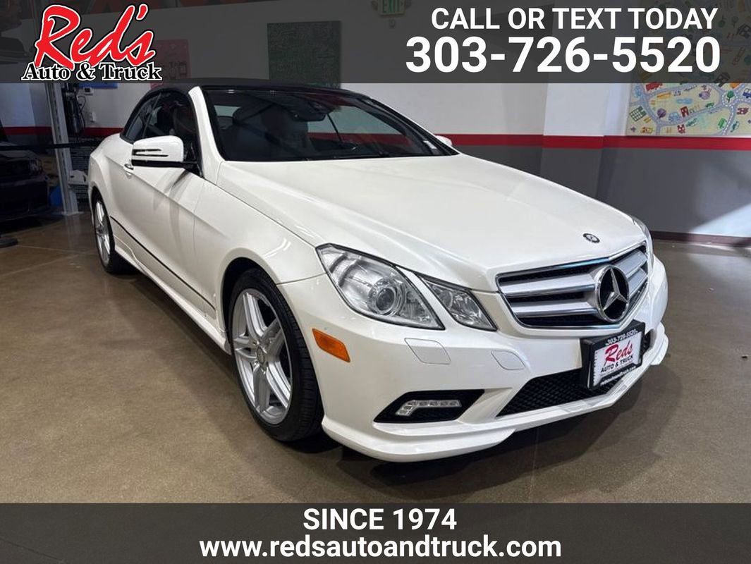 Used 2011 Mercedes-Benz E 550 Cabriolet