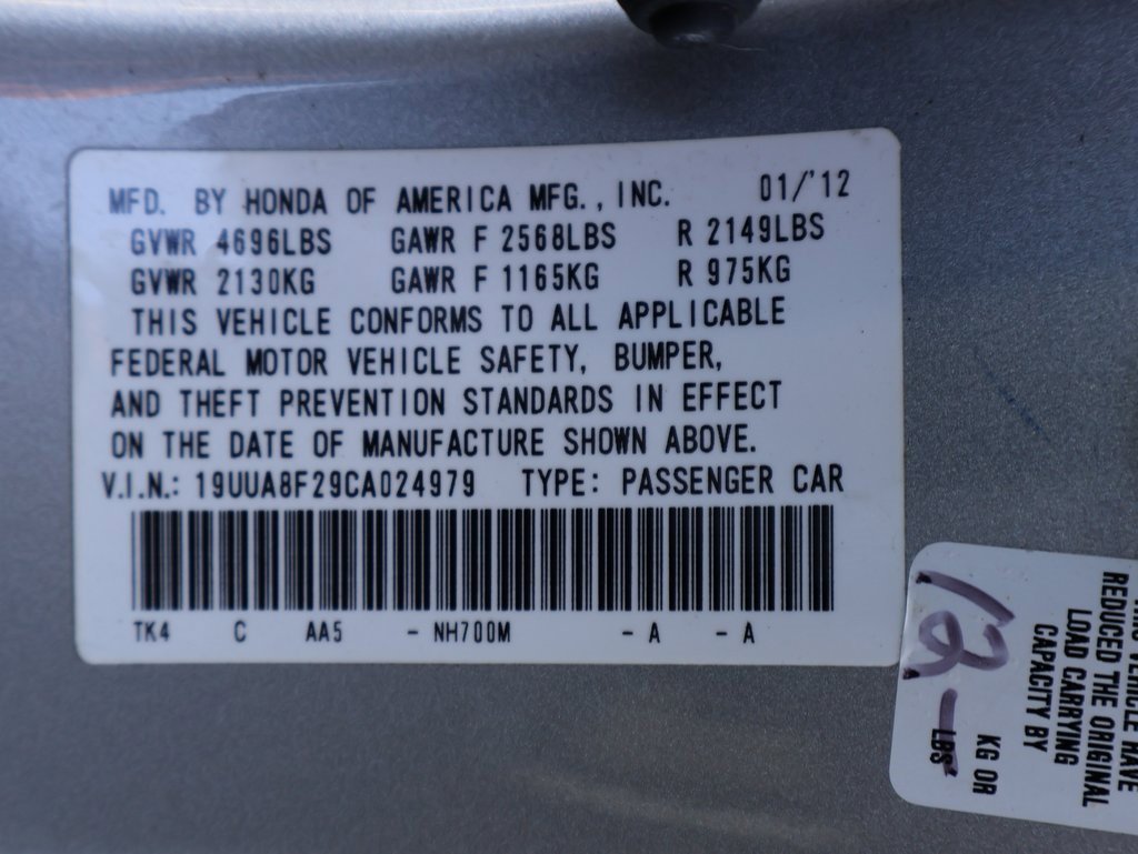 Used 2012 Acura TL 3.5 image 38