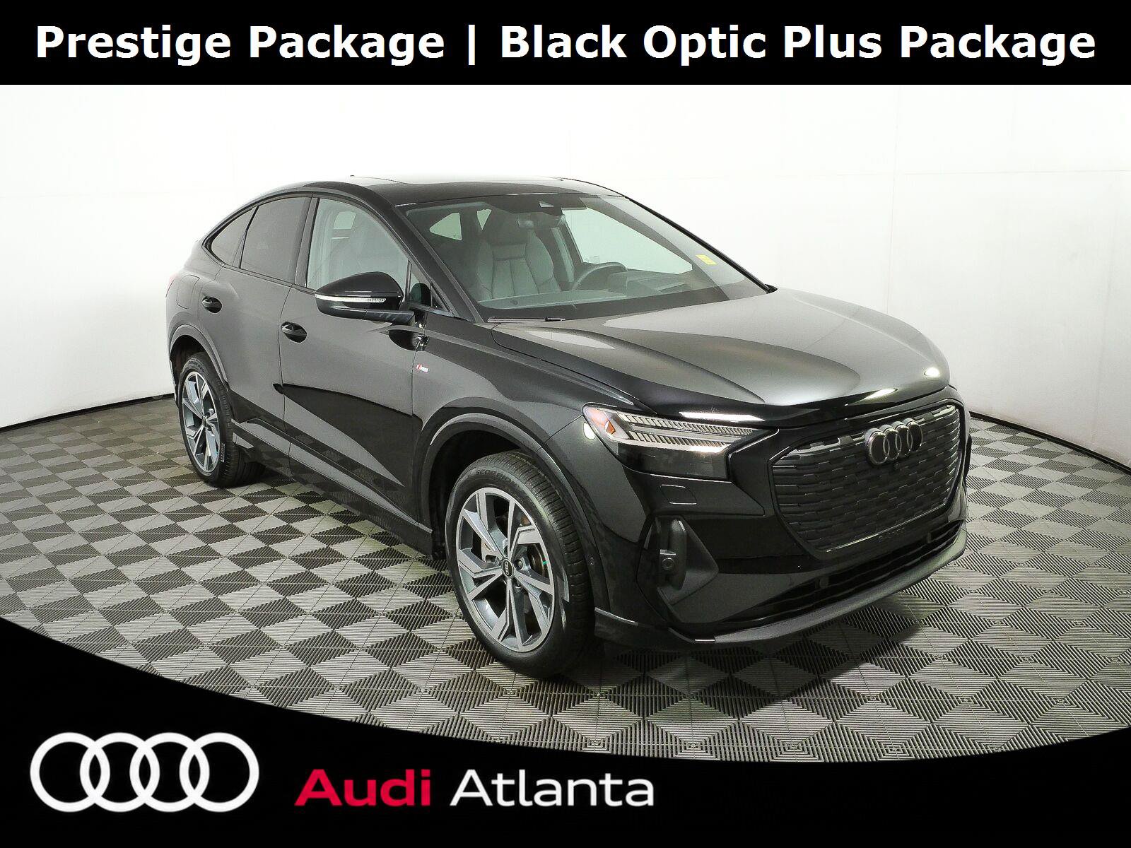 Used 2023 Audi Q4 e-tron Prestige w/ Black Optic Package AWD/4WD image 1