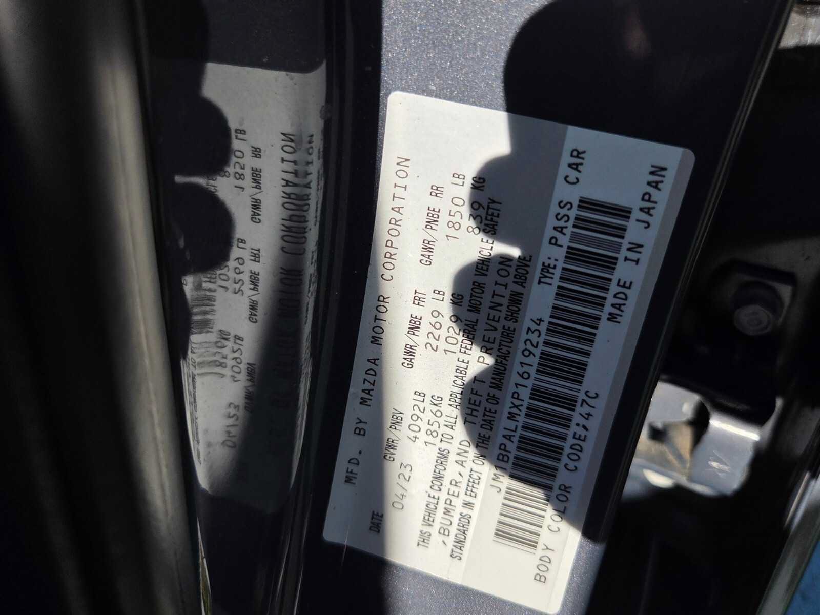 Certified 2023 MAZDA MAZDA3 s FWD image 21
