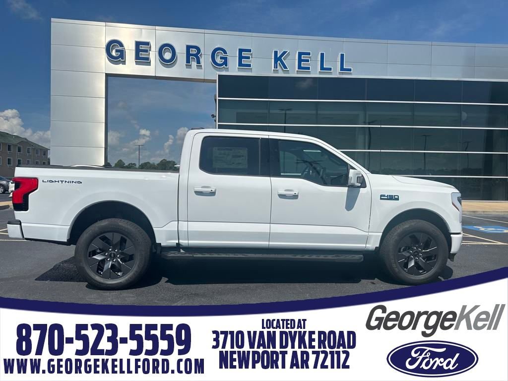 New 2025 Ford F150 Lightning Lariat w/ Max Trailer Tow Package image 1