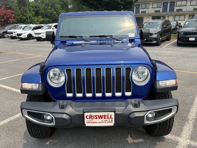 Used 2020 Jeep Wrangler Unlimited Sahara w/ Safety Group AWD/4WD image 10