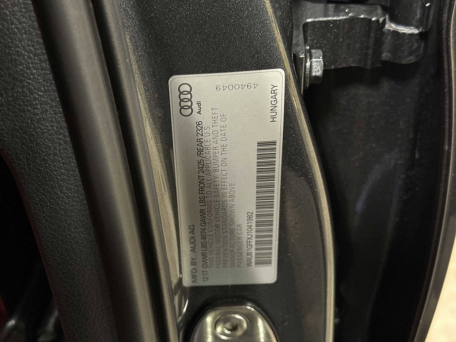 Used 2018 Audi S3 Premium Plus w/ Technology Package AWD/4WD image 14