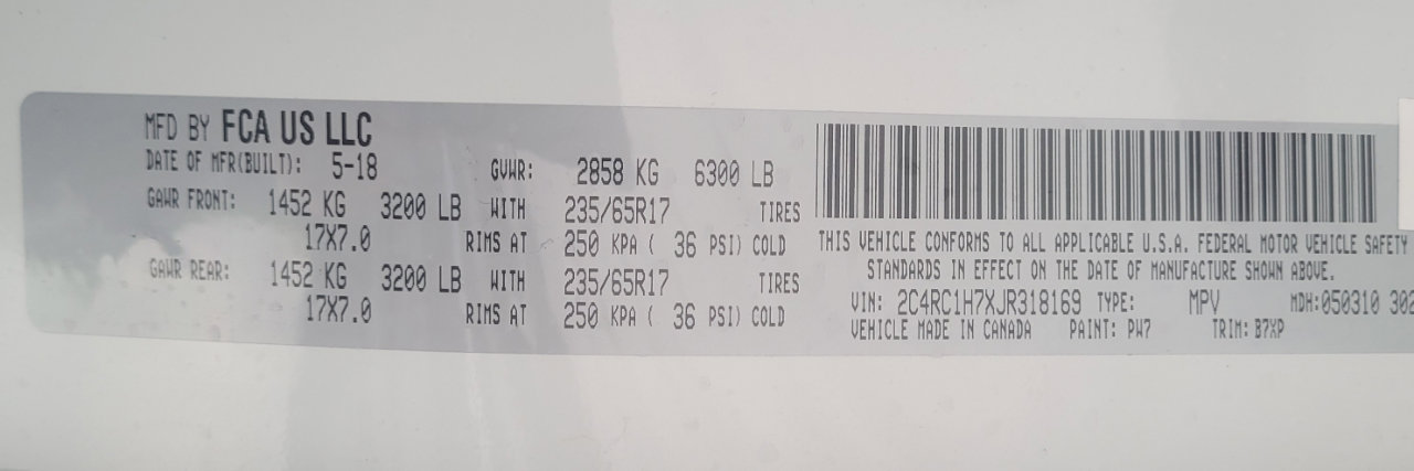 Used 2018 Chrysler Pacifica Touring Plus image 36