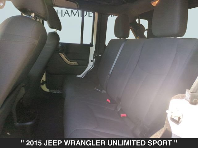 Used 2015 Jeep Wrangler Unlimited Sport w/ Quick Order Package 24S AWD/4WD image 22
