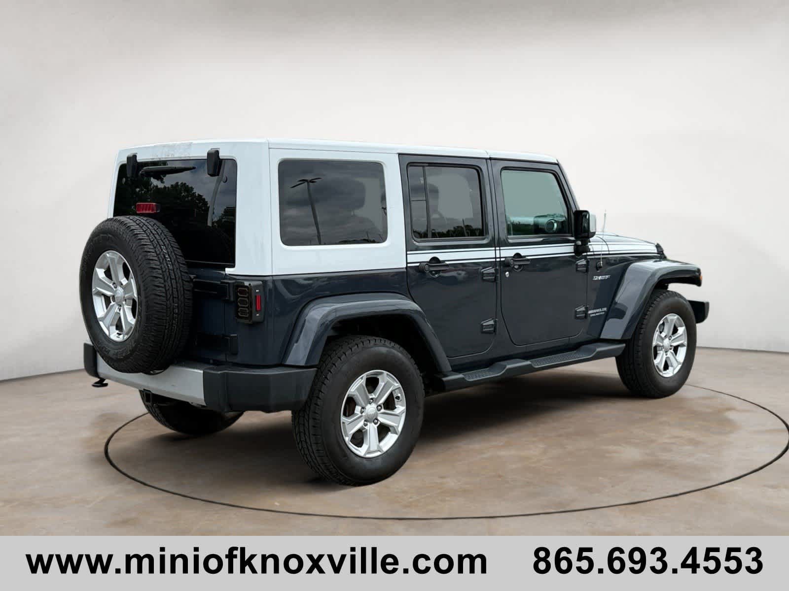 Used 2017 Jeep Wrangler Unlimited Sahara w/ Quick Order Package 24E Chief AWD/4WD image 3