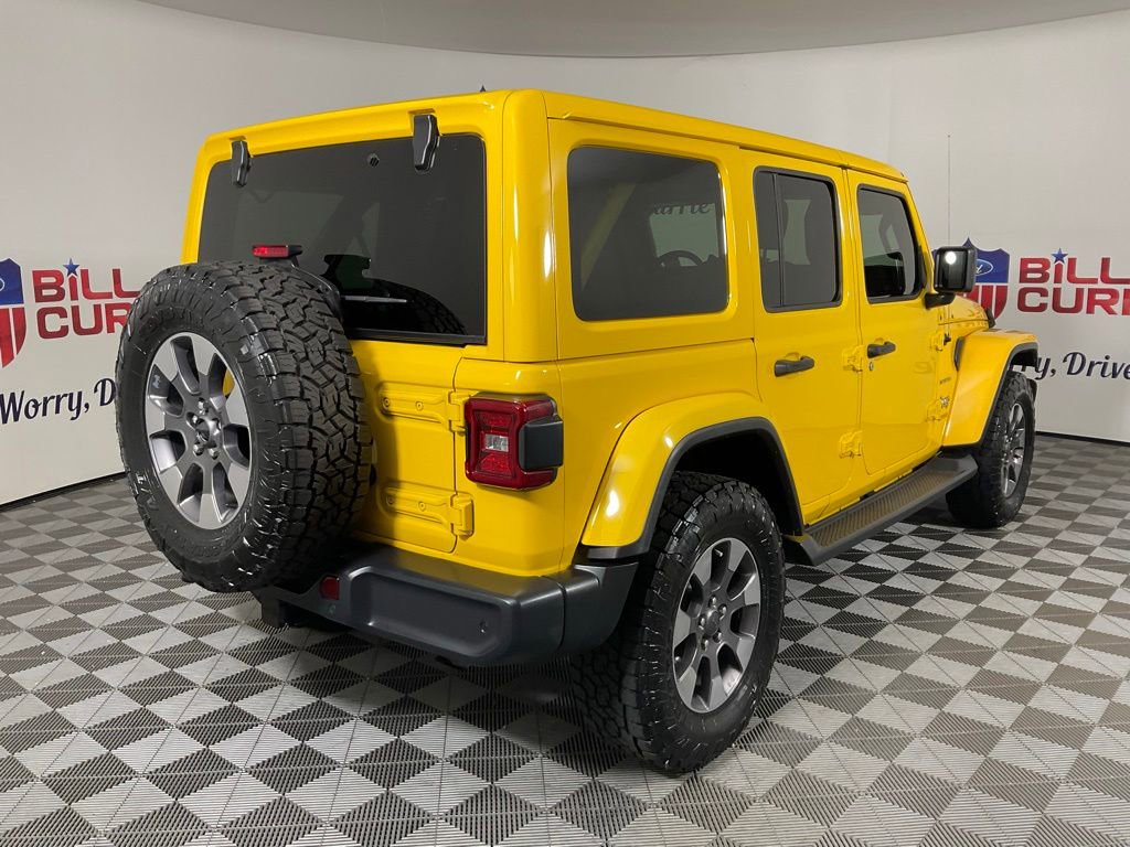 Used 2020 Jeep Wrangler Unlimited Sahara AWD/4WD image 3