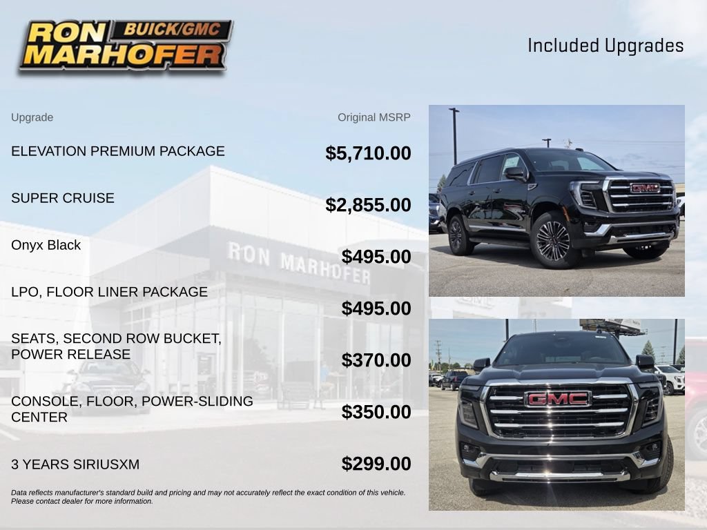 New 2026 GMC Yukon XL Elevation w/ Elevation Premium Package AWD/4WD image 7