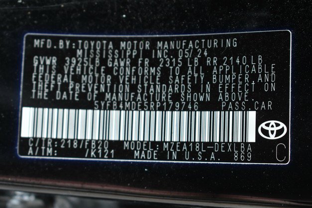 Certified 2024 Toyota Corolla LE FWD image 33