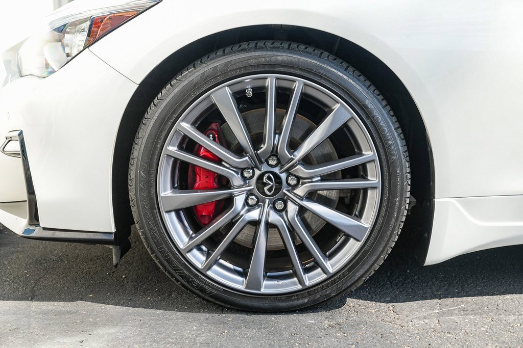 Certified 2022 INFINITI Q50 Red Sport 400 image 9