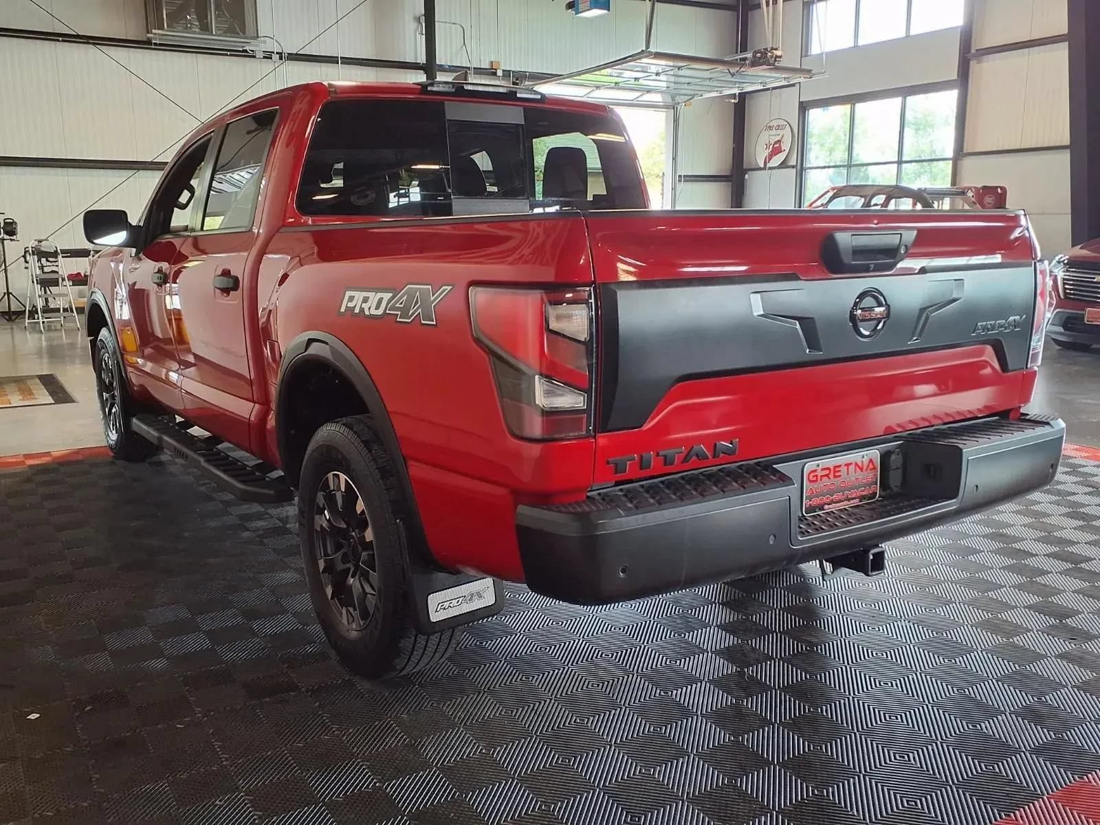 Used 2022 Nissan Titan PRO-4X w/ Off Road Protection Package AWD/4WD image 5