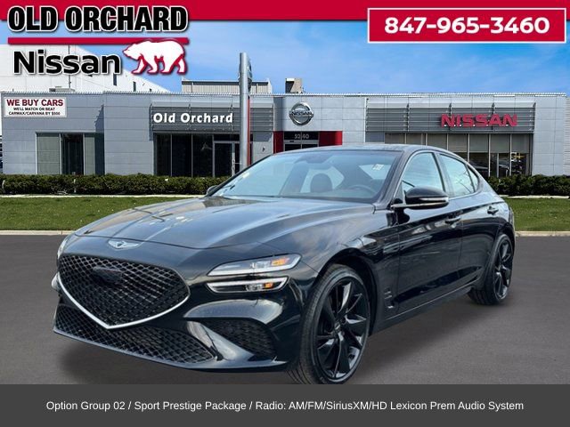 Used 2023 Genesis G70 2.0T w/ Sport Prestige Package