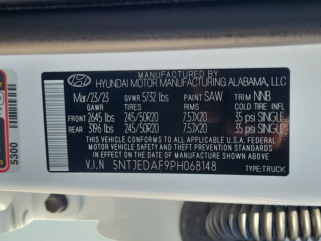 Used 2023 Hyundai Santa Cruz Limited image 26