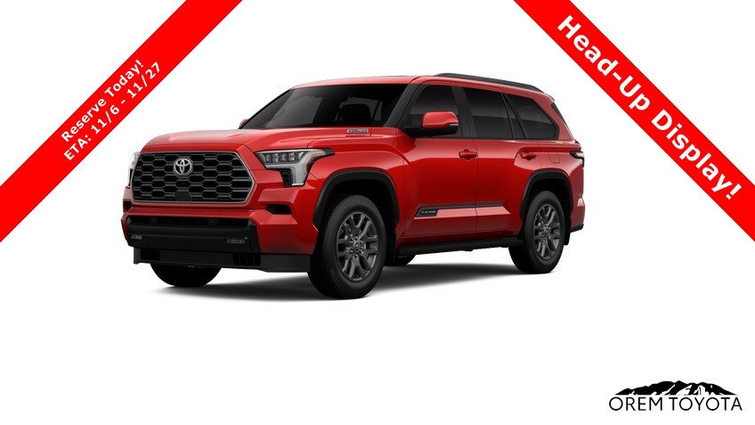 New 2026 Toyota Sequoia Platinum
