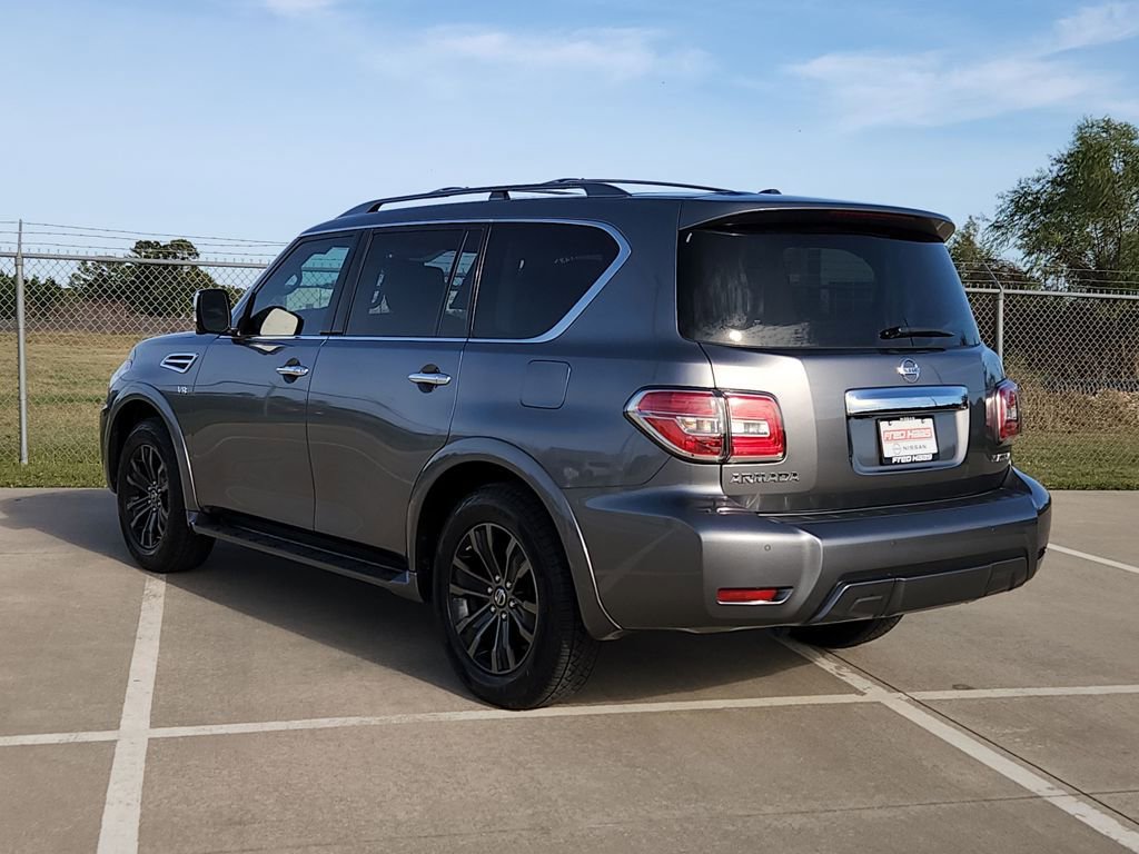 Certified 2020 Nissan Armada Platinum w/ Captain's Chairs Package image 7
