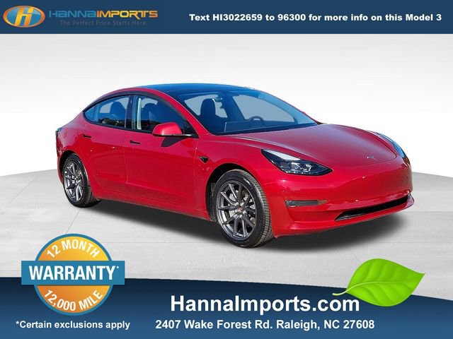 Used 2022 Tesla Model 3 Long Range
