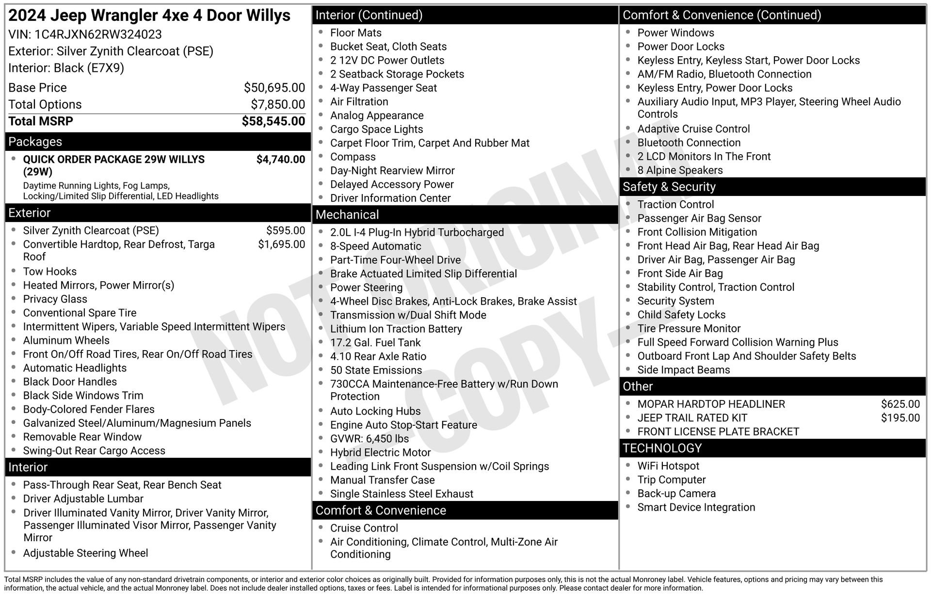 Used 2024 Jeep Wrangler Unlimited image 1