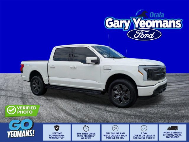 Certified 2023 Ford F150 Lightning Lariat AWD/4WD image 1