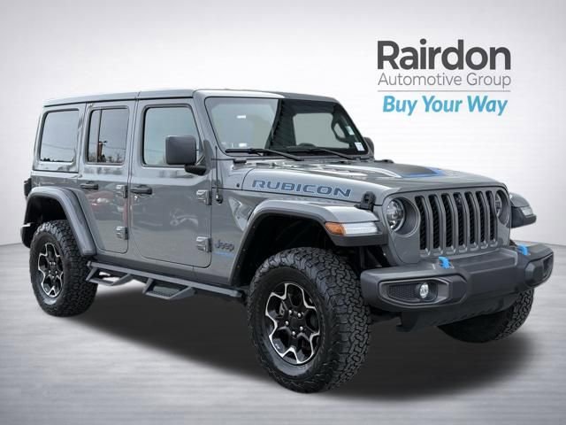 Used 2021 Jeep Wrangler Unlimited Rubicon 4xe w/ Cold Weather Group 360° Tour