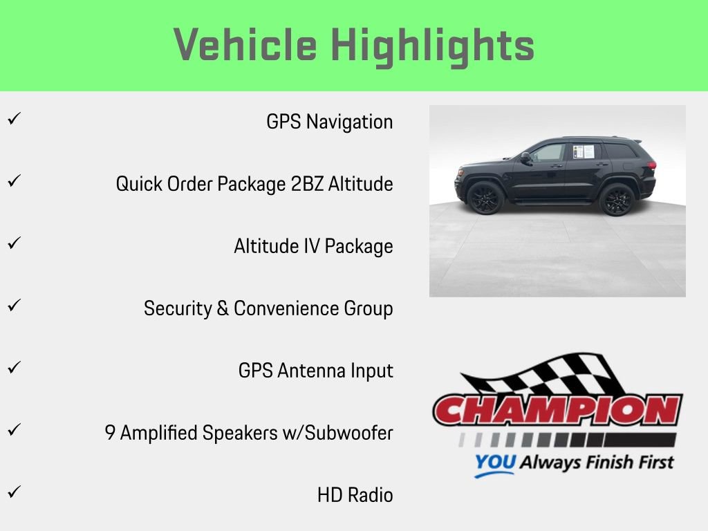 Used 2018 Jeep Grand Cherokee Altitude image 6