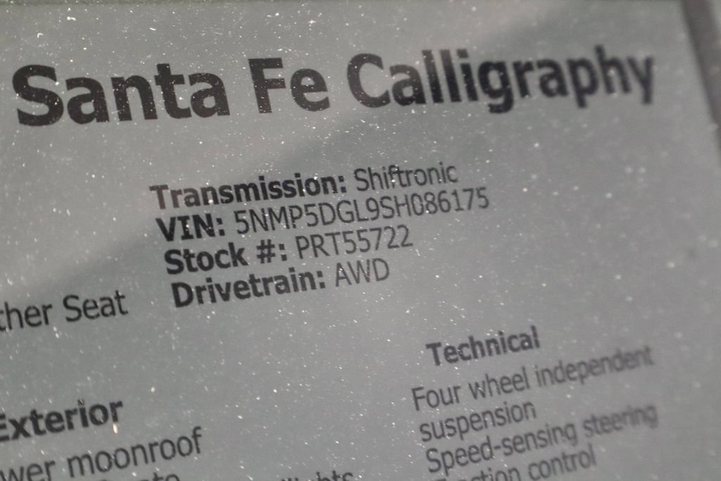 Used 2025 Hyundai Santa Fe Calligraphy AWD/4WD image 37