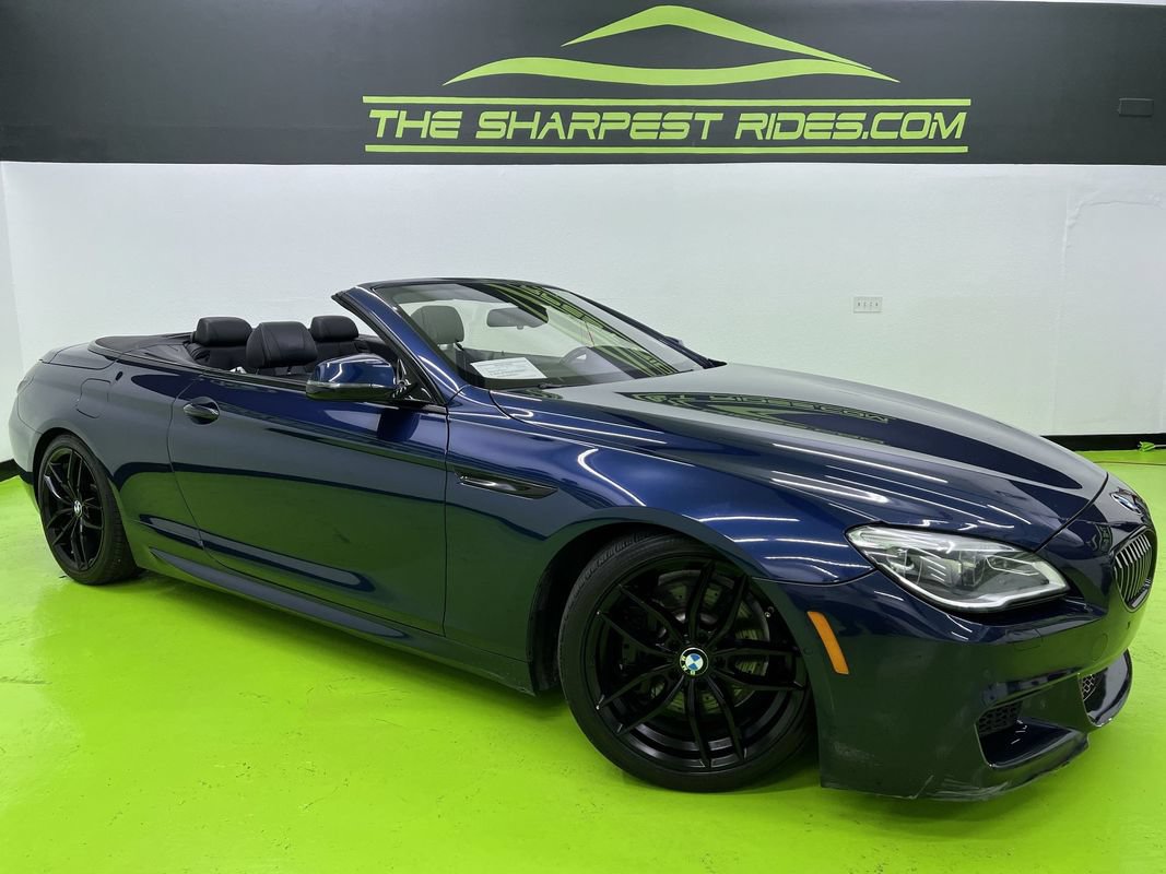 Used 2016 BMW 640i xDrive Convertible