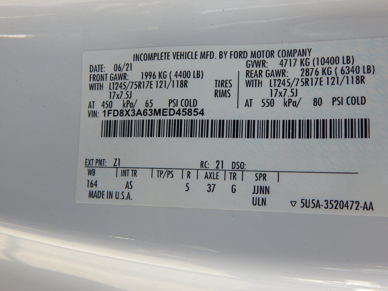 Used 2021 Ford F350 XL w/ Power Equipment Group RWD image 30