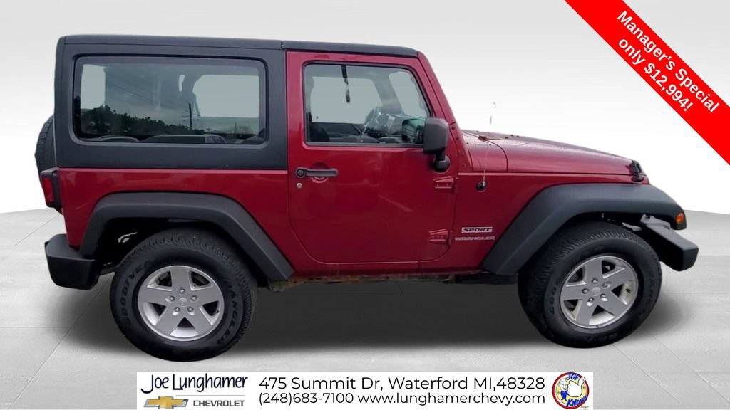 Used 2012 Jeep Wrangler Sport AWD/4WD image 10