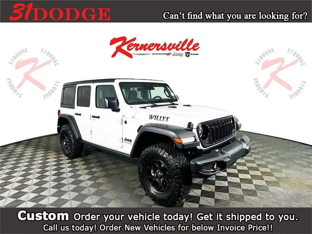 New 2025 Jeep Wrangler Willys
