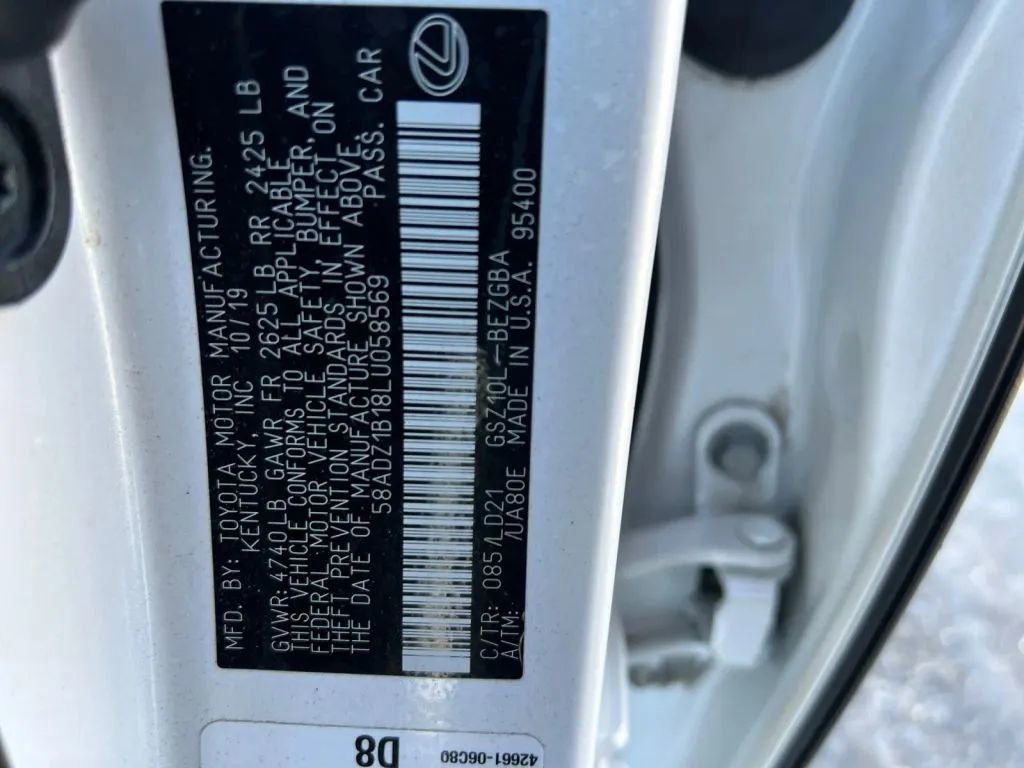 Used 2020 Lexus ES 350 ES 350 Sedan 4D image 27