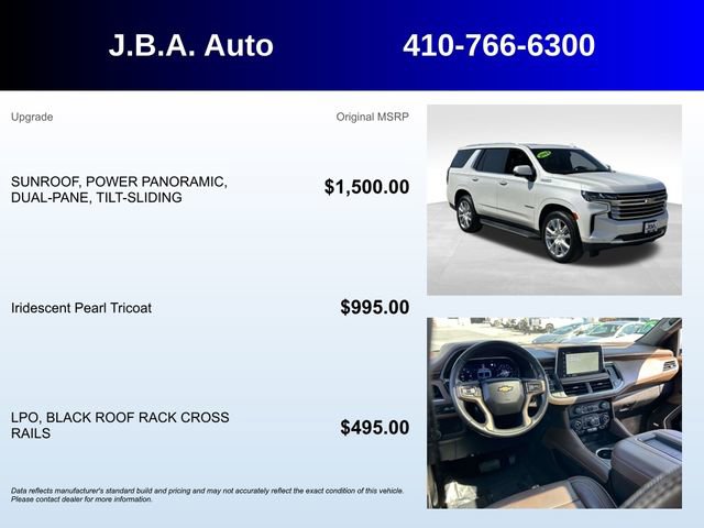 Used 2022 Chevrolet Tahoe High Country image 5