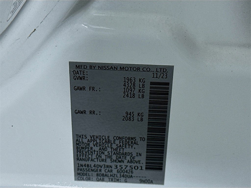 Used 2024 Nissan Altima 2.5 SV image 36