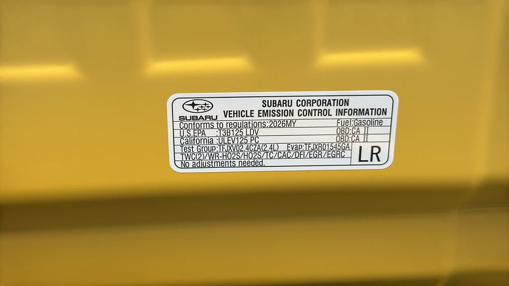 New 2026 Subaru WRX tS AWD/4WD image 27