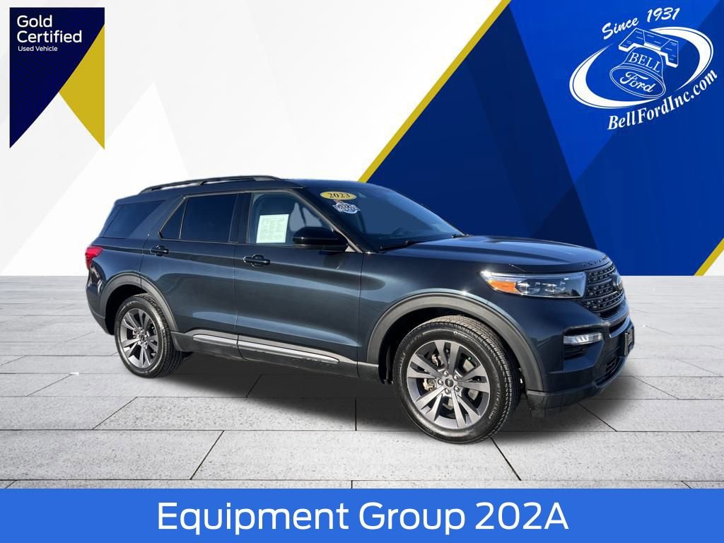 Certified 2023 Ford Explorer XLT w/ Equipment Group 202A image 1