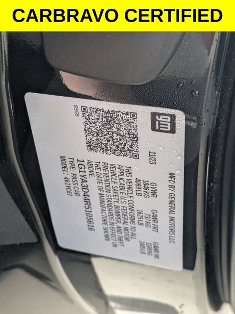 Certified 2024 Chevrolet Corvette Stingray Convertible w/ 1LT RWD image 34